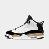 Nike Men's Air Jordan Retro Dub Zero Off-court Shoes In Black/metallic Gold/white