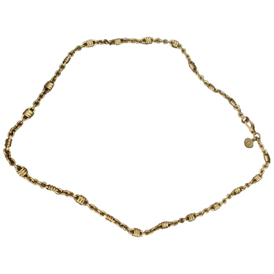 Pre-owned Carven Yellow Gold Necklace