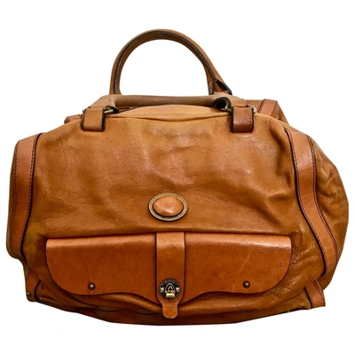 Pre-owned Chloé Leather Handbag In Camel