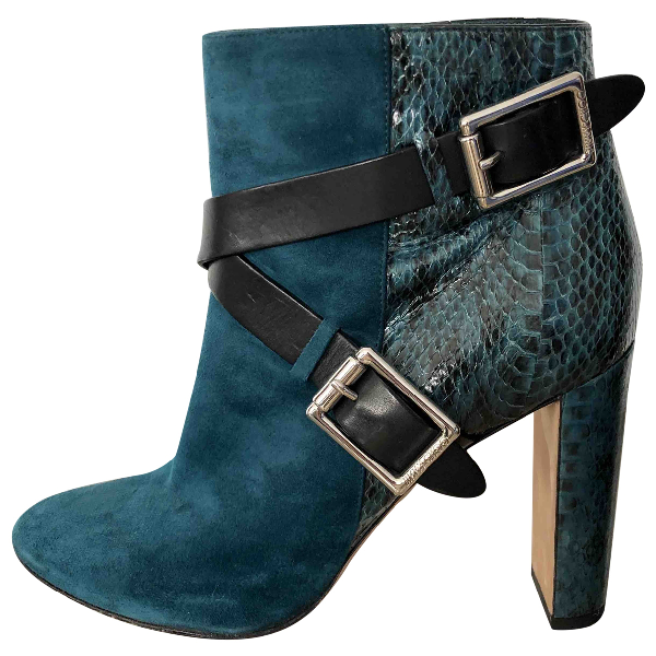 jimmy choo green boots