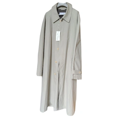 Pre-owned Dior Beige Cotton Coat