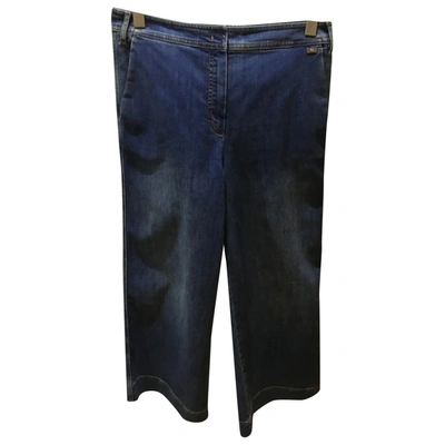 Pre-owned Escada Cotton - Elasthane Jeans