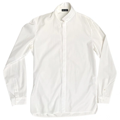 Pre-owned Kris Van Assche Shirt In White