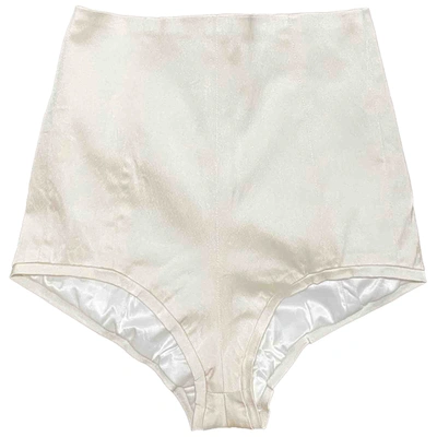 Pre-owned Murmur White Polyester Shorts