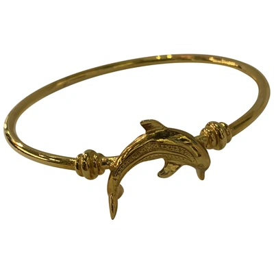 Pre-owned Ferragamo Gold Metal Bracelet