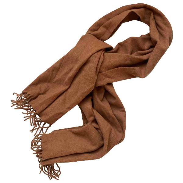 brown cashmere scarf