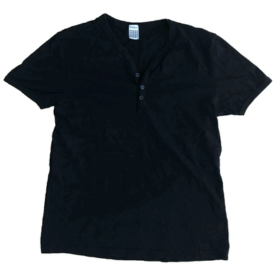Pre-owned Topman Black Cotton T-shirts