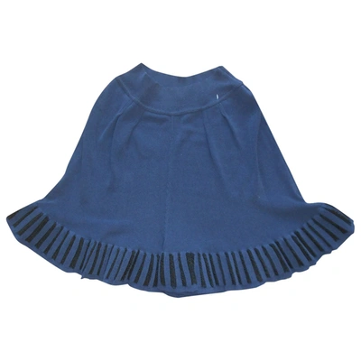 Pre-owned Alaïa Shorts In Blue