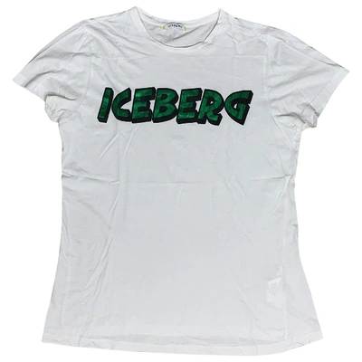 Pre-owned Iceberg White Cotton Top