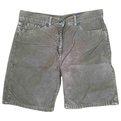 Pre-owned Dondup Ecru Cotton Shorts