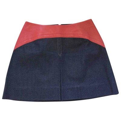 Pre-owned Miu Miu Mini Skirt In Other
