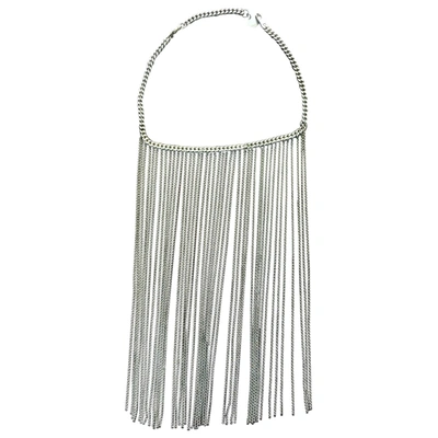 Pre-owned Nina Ricci Necklace In Silver