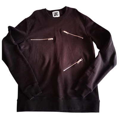 Pre-owned Les Hommes Sweatshirt In Black
