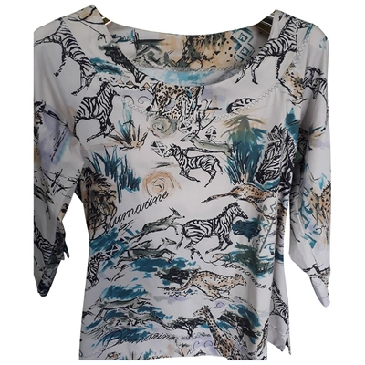 Pre-owned Blumarine Multicolour Synthetic Top