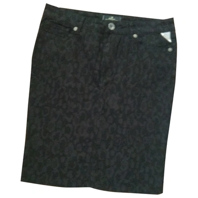Pre-owned Replay Mid-length Skirt In Black
