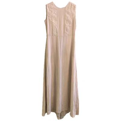 Pre-owned Golden Goose Pink Silk Dress