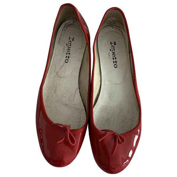 Pre-owned Repetto Red Patent Leather Ballet Flats | ModeSens