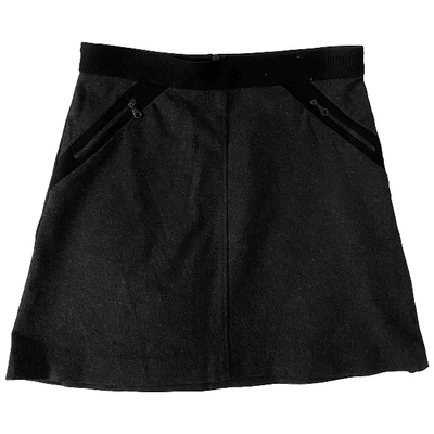 Pre-owned Tara Jarmon Skirt In Grey