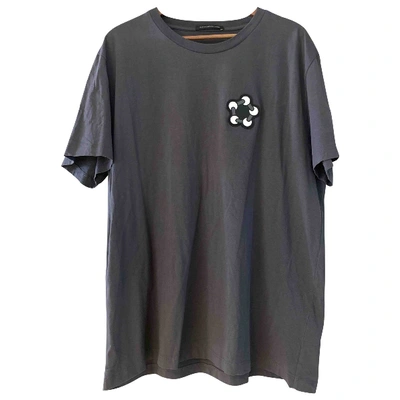 Pre-owned Christopher Kane Grey Cotton T-shirts