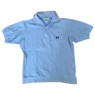Pre-owned Fred Perry Polo Shirt In Navy