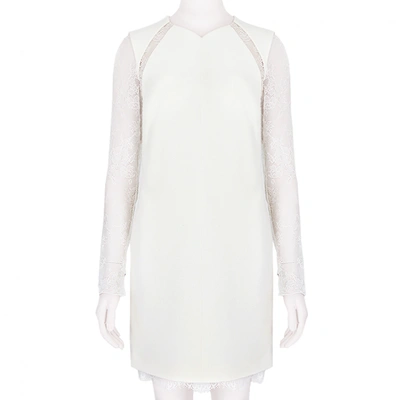 Pre-owned Emilio Pucci Wool Dress In White