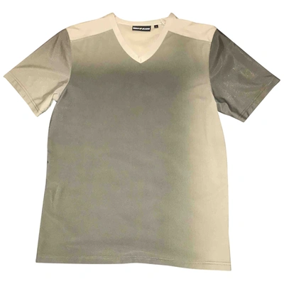Pre-owned Dkny T-shirt In Green