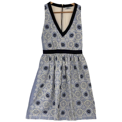 Pre-owned Moschino Cheap And Chic Mini Dress In Blue