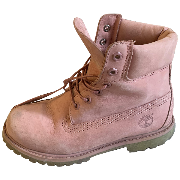timberland pink suede boots