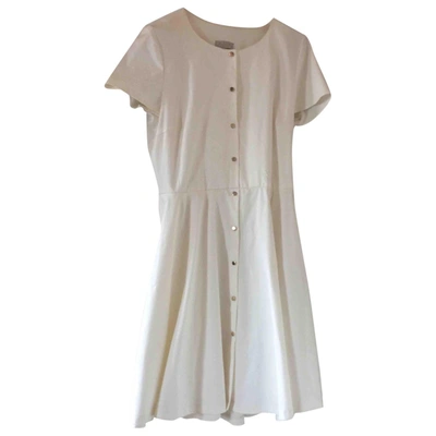 Pre-owned Pablo Mid-length Dress In White