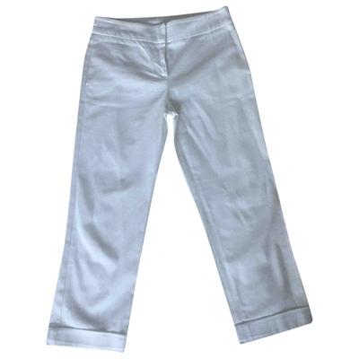 Pre-owned M Missoni Trousers In White