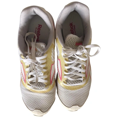 Pre-owned Reebok White Synthetic Espadrilles