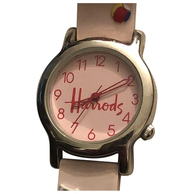 Pre-owned Harrods Watch In Pink