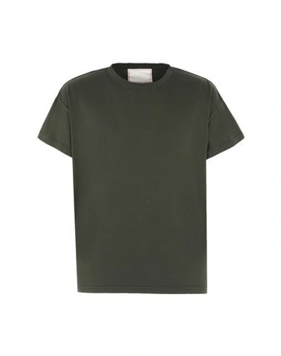 Jeanerica T-shirts In Military Green