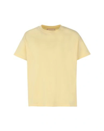 Jeanerica T-shirts In Yellow