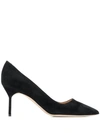 Manolo Blahnik Bb Stiletto Pumps In Black