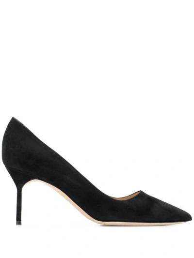 Manolo Blahnik Bb Stiletto Pumps In Black