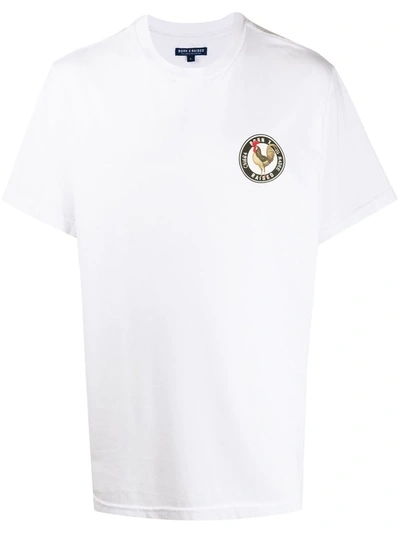 Bornxraised Gallo Round-neck T-shirt In White