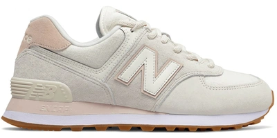 Pre-owned New Balance 574 Off White (women's) In Off White/beige