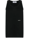 Ambush Logo-print Tank Top In Black Blck