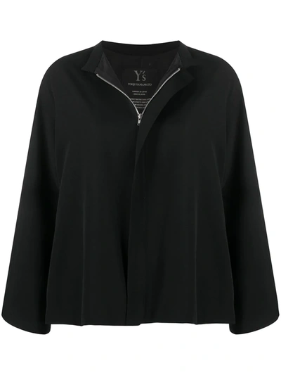 Pre-owned Yohji Yamamoto Band Collar Jacket In Black