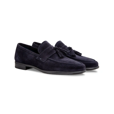 Moreschi Mocassino Blax Vesuvio In Blu