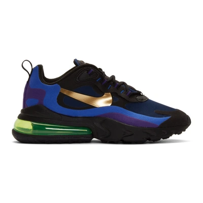 Nike Air Max 270 React Men's Shoe (black) - Clearance Sale In Blue