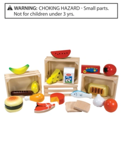 Melissa & Doug Toy, Food Groups In No Color