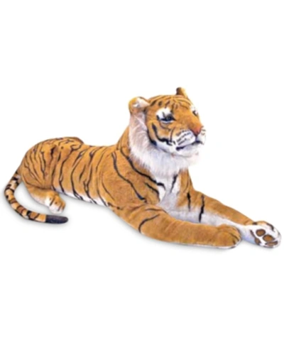 Melissa & Doug Plush Tiger - Ages 3+ In No Color