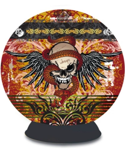 Areyougame Lifestyle 3d Puzzle Sphere - Skull Tattoo
