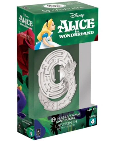 Areyougame Hanayama Level 4 Cast Puzzle - Disney Alice In Wonderland- Labyrinth In No Color