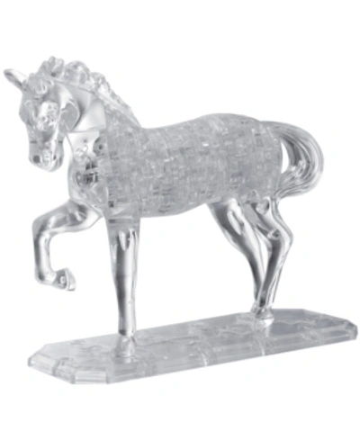 Bepuzzled Kids'  3d Crystal Puzzle-horse White - 98 Pcs In No Color