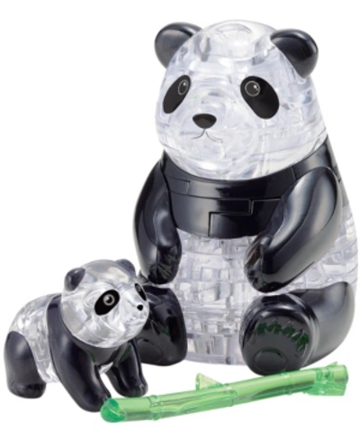 Bepuzzled 3d Crystal Puzzle-panda And Baby - 50 Pcs In No Color