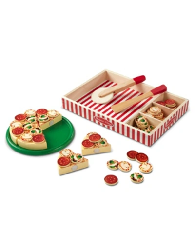 Melissa & Doug Melissa And Doug Pizza Party Play Food Set In No Color