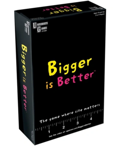 Areyougame Bigger Is Better
